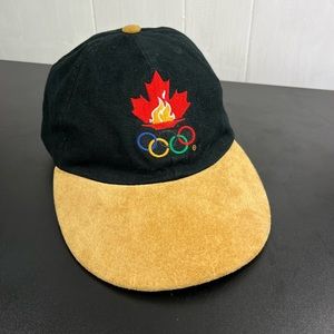 Vintage Atlanta Olympics 1996 Leather Strap Hat